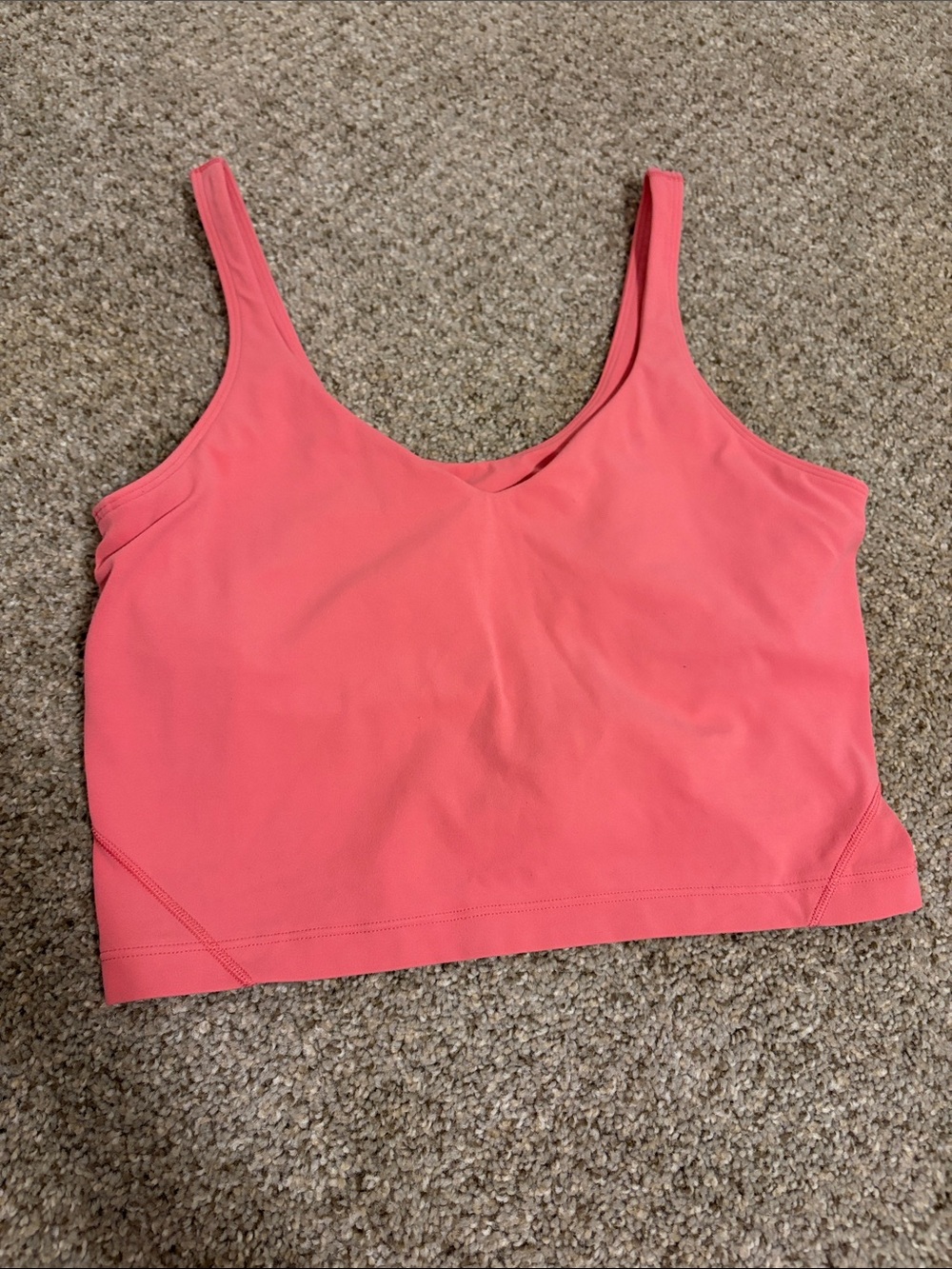 Lululemon Guava Pink align tank size 10.